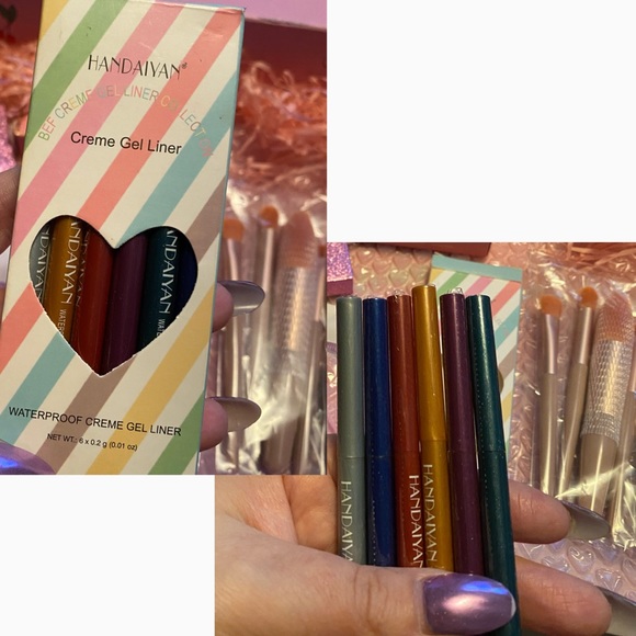 COPY - ALL NEW IN BOXES/ BIG PIGMENTED PALLET,HIGHLIGHTER,LASHES, EYE LINER & M… - Picture 9 of 14